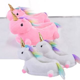 SG STOCKS Unicorn Kids Children Bedroom Slipper Slippers Indoor Bathroom Gift