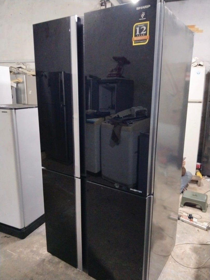 Sharp inverter 4door fridge/freezer, TV & Home Appliances, Kitchen