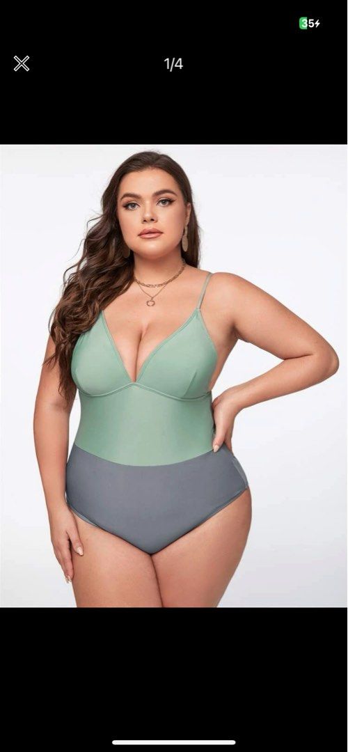 SHEIN PLUS SIZE SWIMSUIT ONE PIECE (Category: Bikinis & Swimsuits) located in Balayan. Submitted by nicoleconsing (Listing ID 1226648297, Image 1). Description: Brand new!!! Rfs: wrong size.