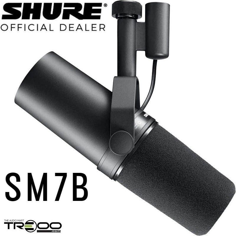 [Official] Shure SM7B Cardioid Dynamic XLR Microphone, Audio, Microphones on Carousell