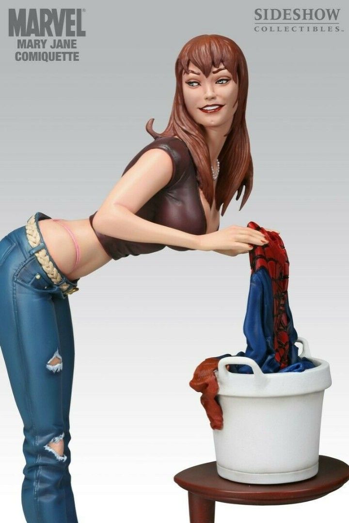 Sideshow Marvel Mary Jane Watson MJ Comiquette Spider-man Toys