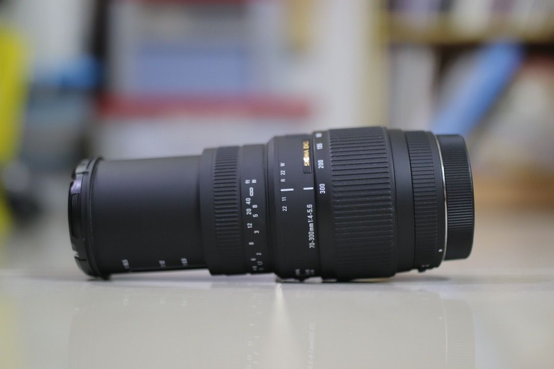 SIGMA 70-300mm f4-5.6 DG MACRO CANON - レンズ(ズーム)