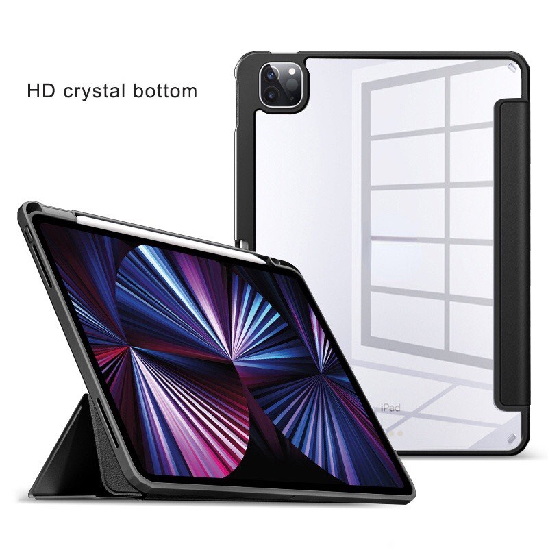 Tri fold Slim Case for iPad Pro 11 inch (3rd Generation) 2020/2021 iPad Pro 11 with Pencil