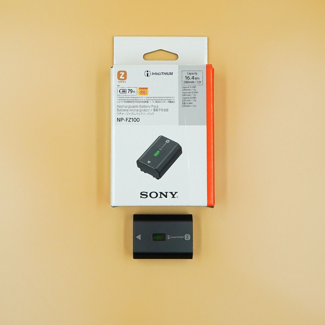 (SN*2697) Original Sony NPFZ100 Zseries Rechargeable Battery Pack for Sony Alpha Mirrorless