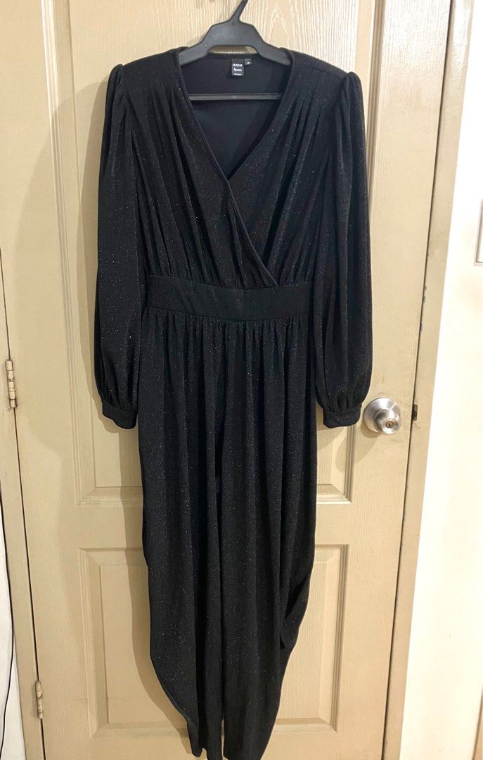 Sparkly black jumpsuit, Women's Fashion, Dresses & Sets, Jumpsuits on ...