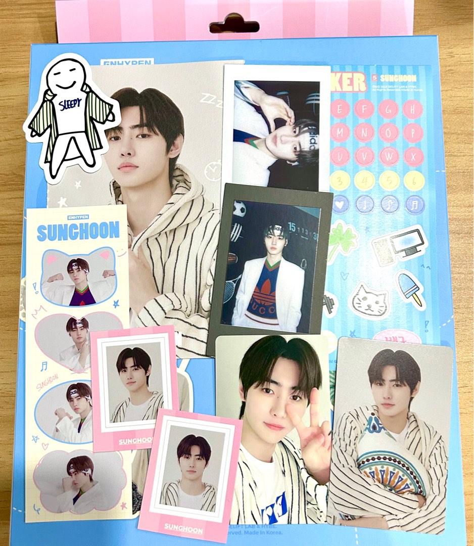 Sunghoon 2023 Ggu Ggu Member Set, Hobbies & Toys, Memorabilia