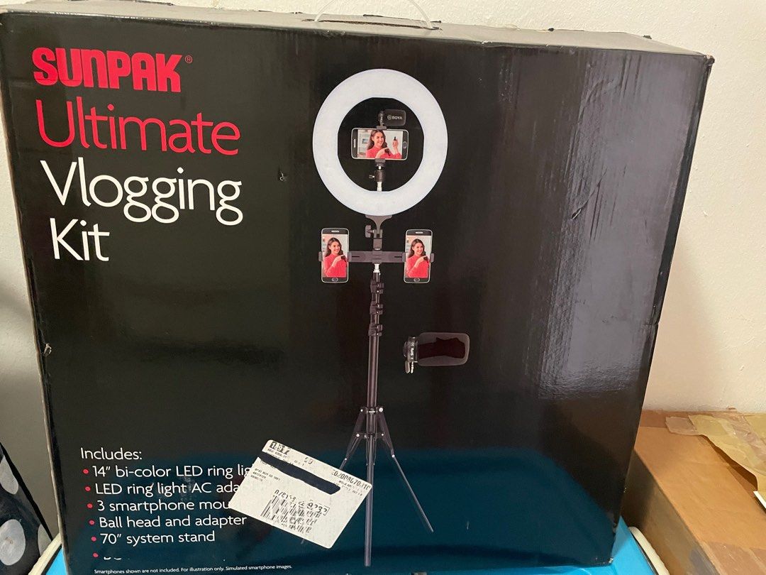 Sunpak Mobile Vlogging Kit With Tripod