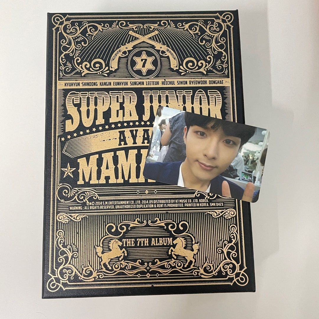 Super Junior the 7th Album MAMACITA, Hobbies & Toys, Collectibles