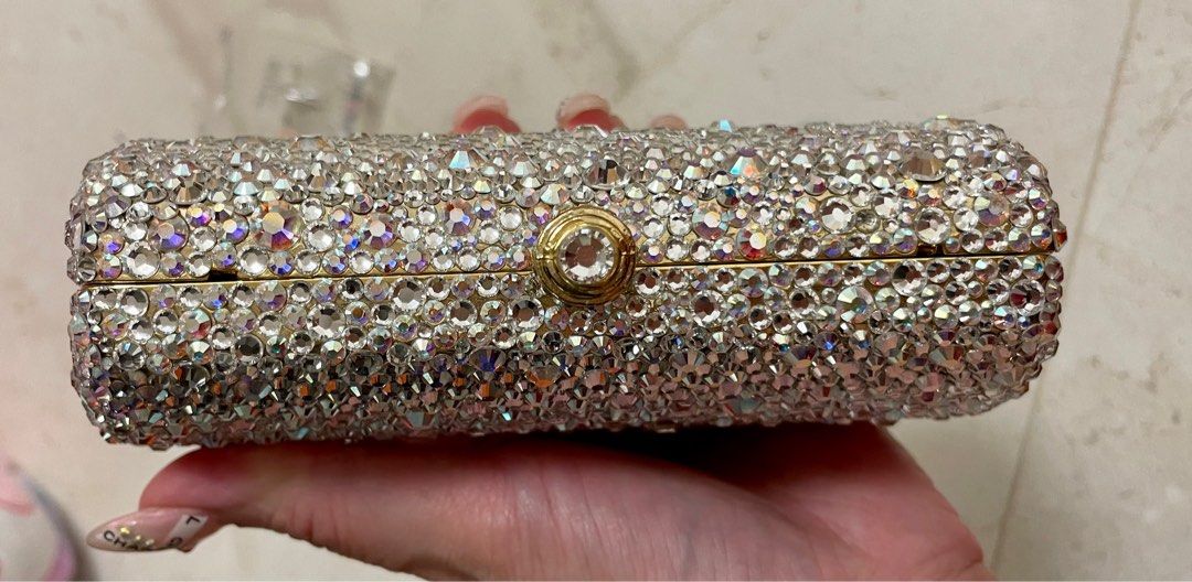 Swarovski Crystals Clutch Women s Fashion Bags Wallets