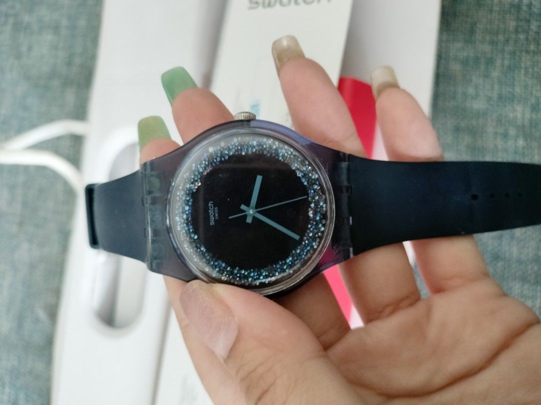 Swatch blue deals sparkles