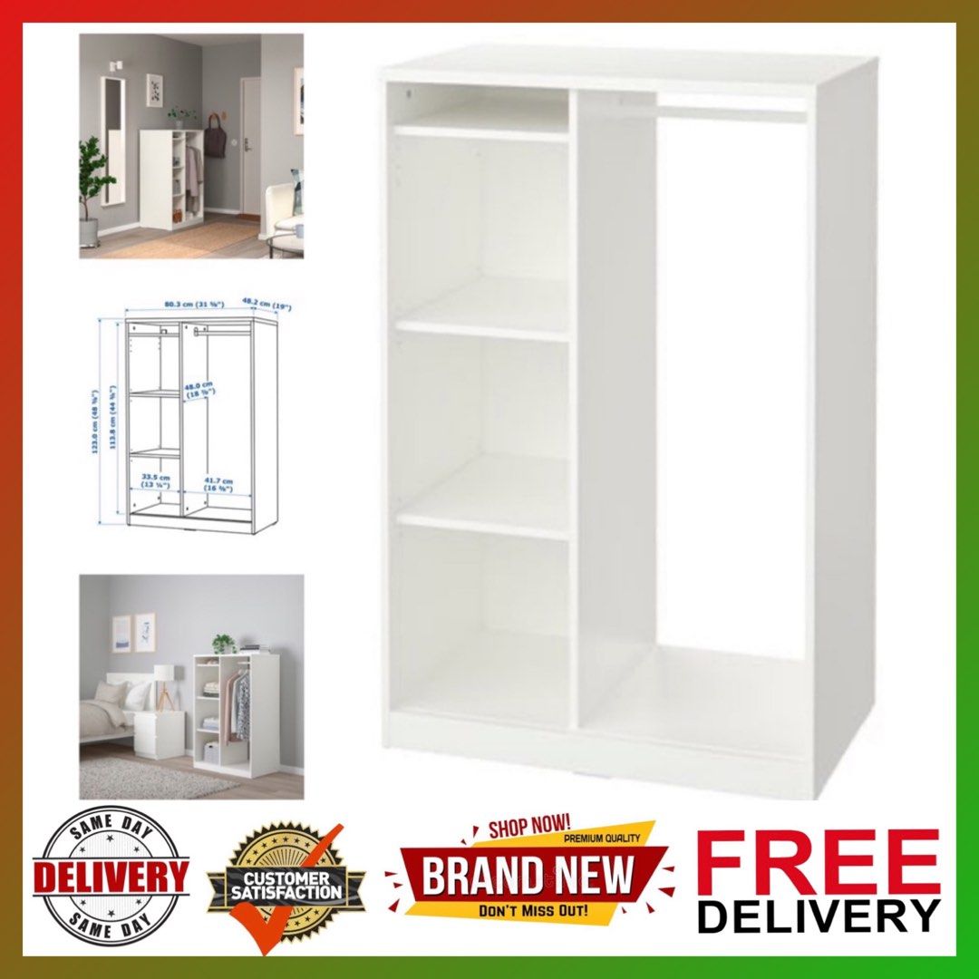 Syvde top open wardrobe