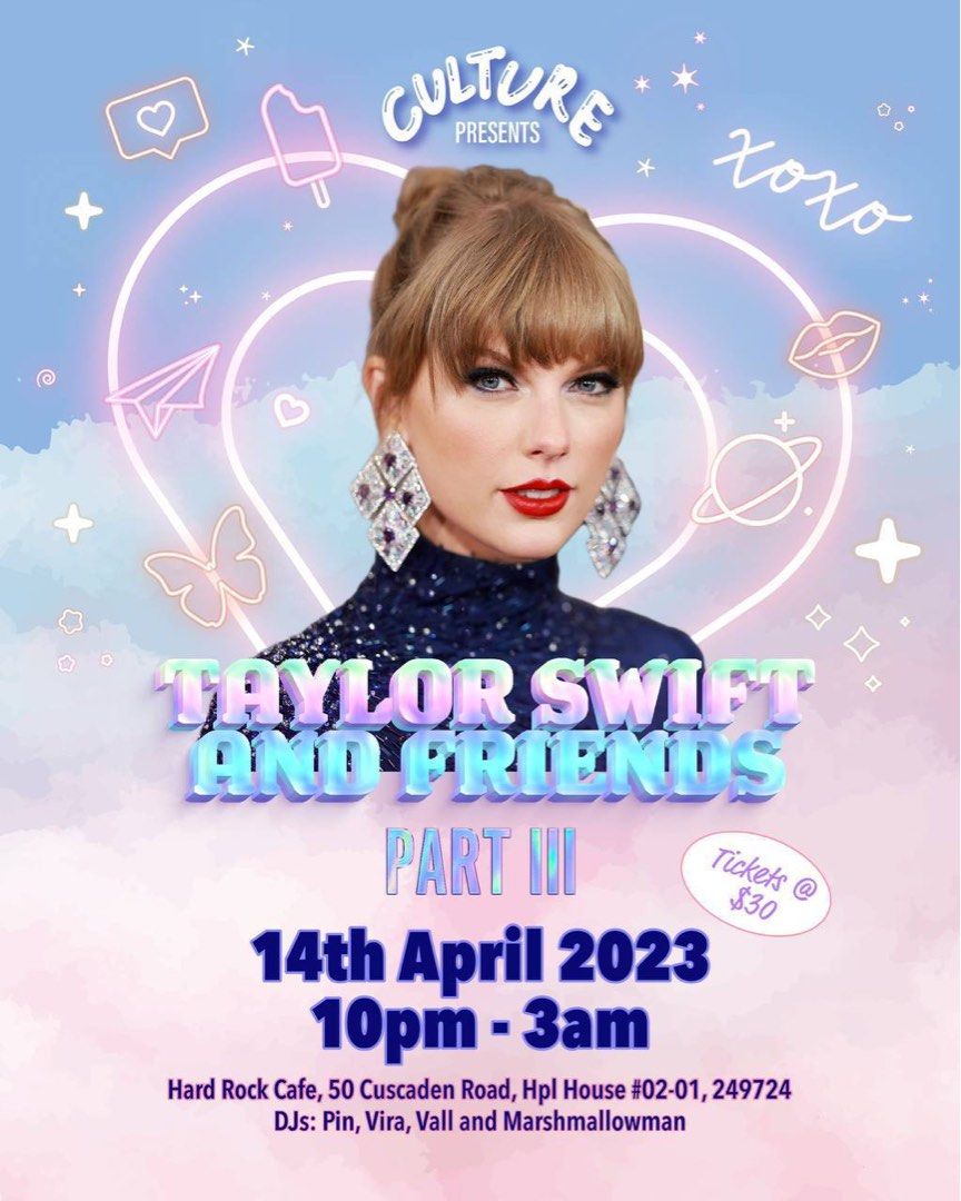 Taylor Swift & Friends Part III, Tickets & Vouchers, Event Tickets on