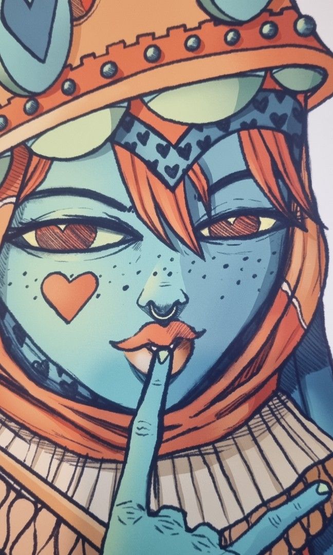 Ten Hundred Art Print Vivid Kingdoms Kickstarter Campaign Queen of