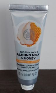 The Body Shop Almond Milk & Honey hand cream 30 mL