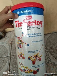 Tinkertoy construction system toy,negotiable