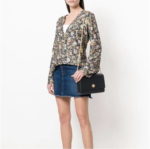 TORY BURCH KIRA DOUBLE STRAP SHOULDER BAG 45155