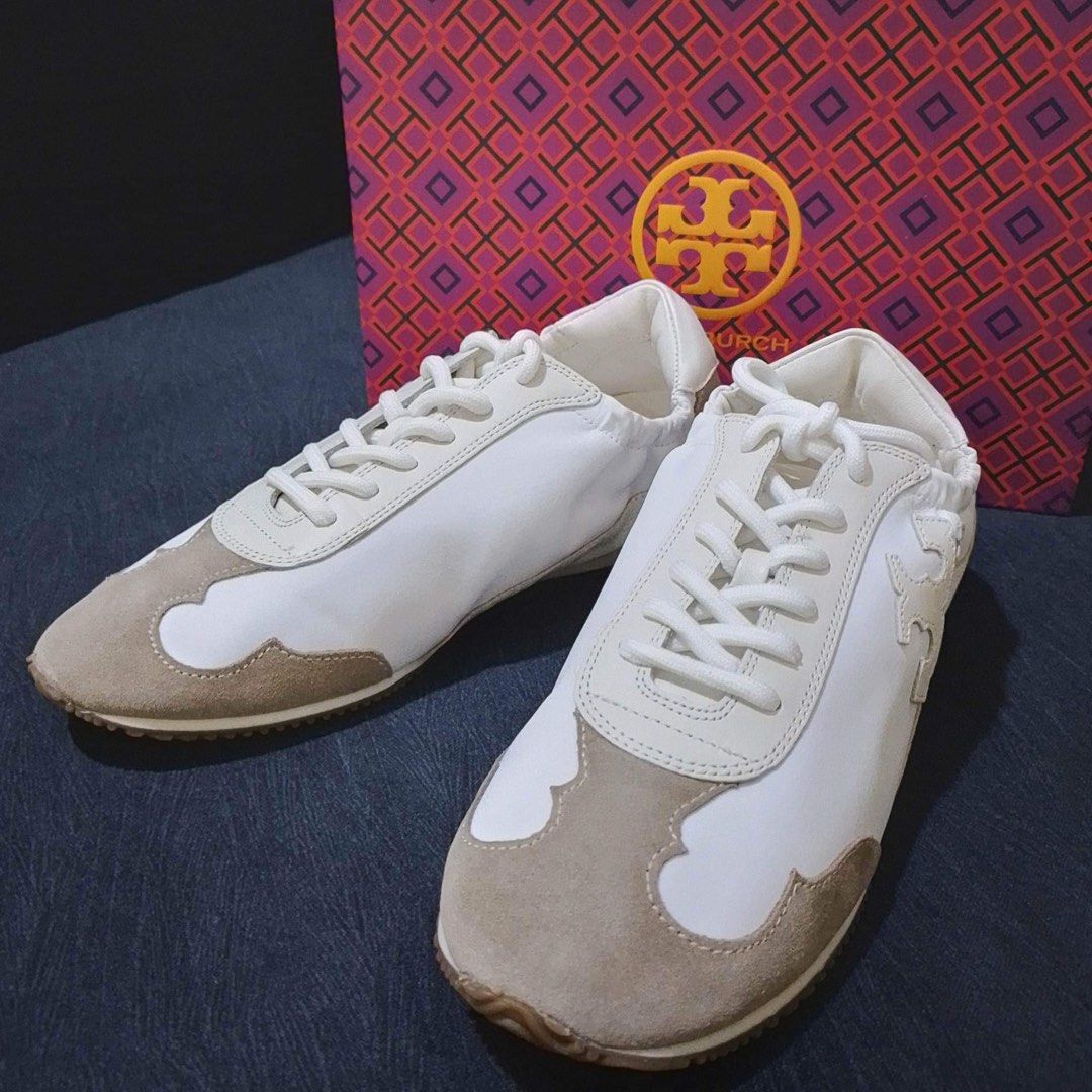 Tory Burch Sneakers (Category: Sneakers) located in Santa Rosa. Submitted by justboho (Listing ID 1226679543, Image 1). Description: Tory Sneakers Calf Leather CODE: White/ New Ivory/Cerbiatto 100 SIZE: US 7.