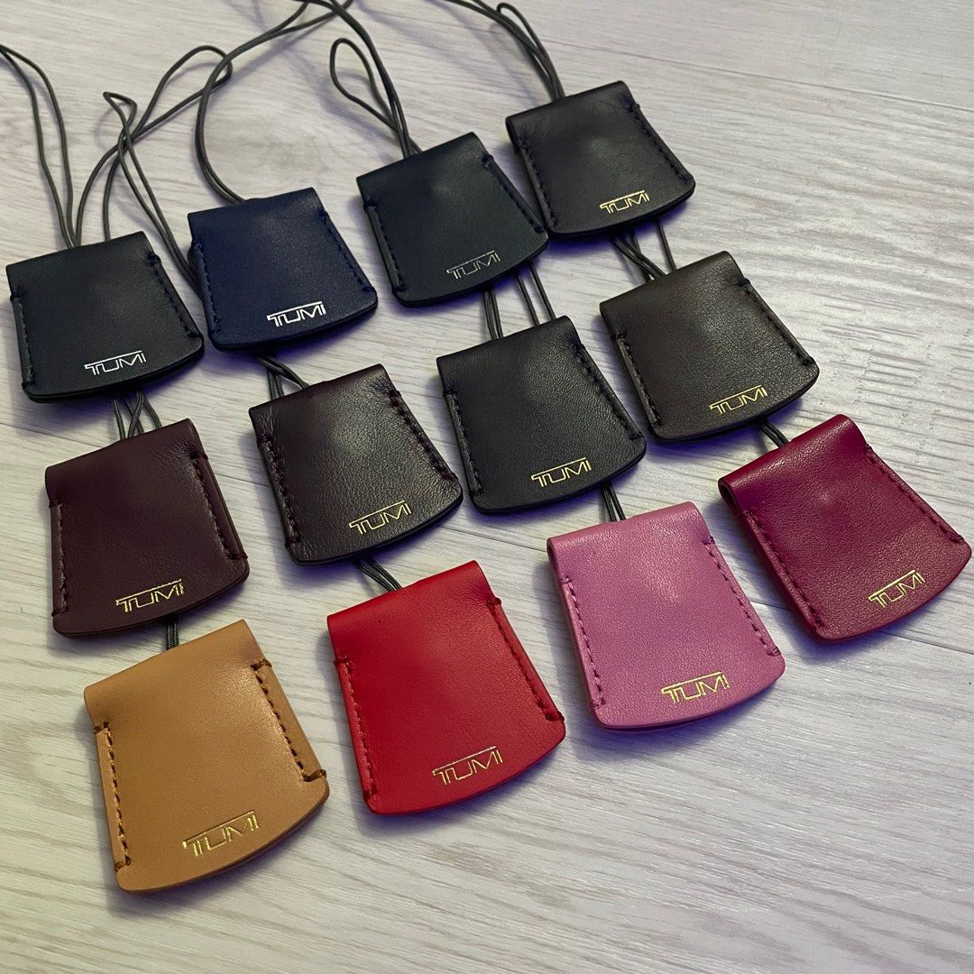 TUMI (Voyageur) Initial Monogram Patch Blush Pink 03, Women's Fashion