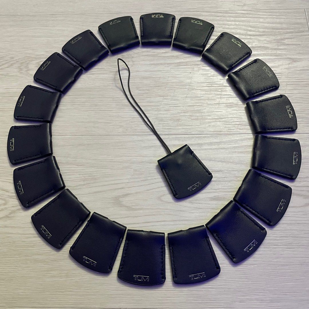 TUMI (Voyageur) Initial Monogram Patch Midnight Blue 12, Women's