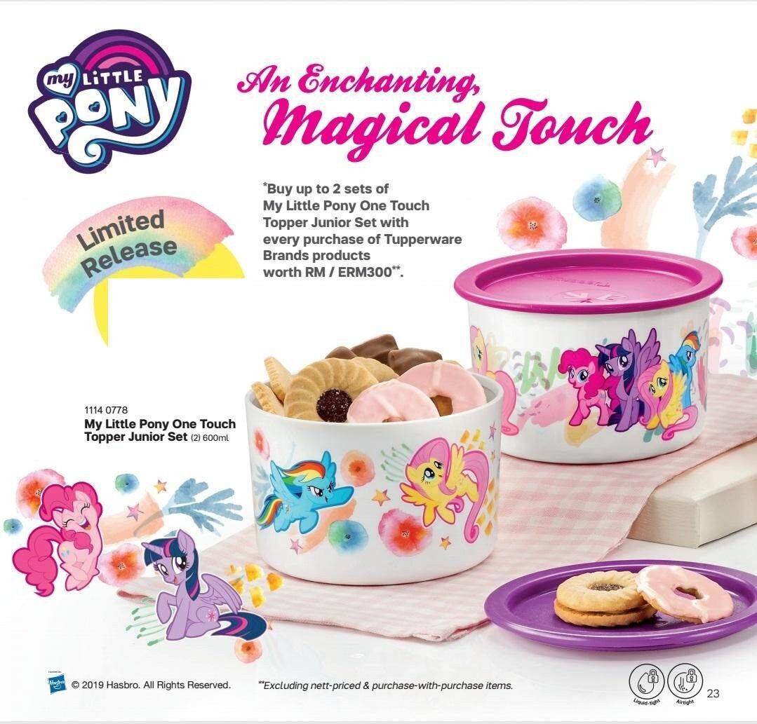 Tupperware my shop little pony