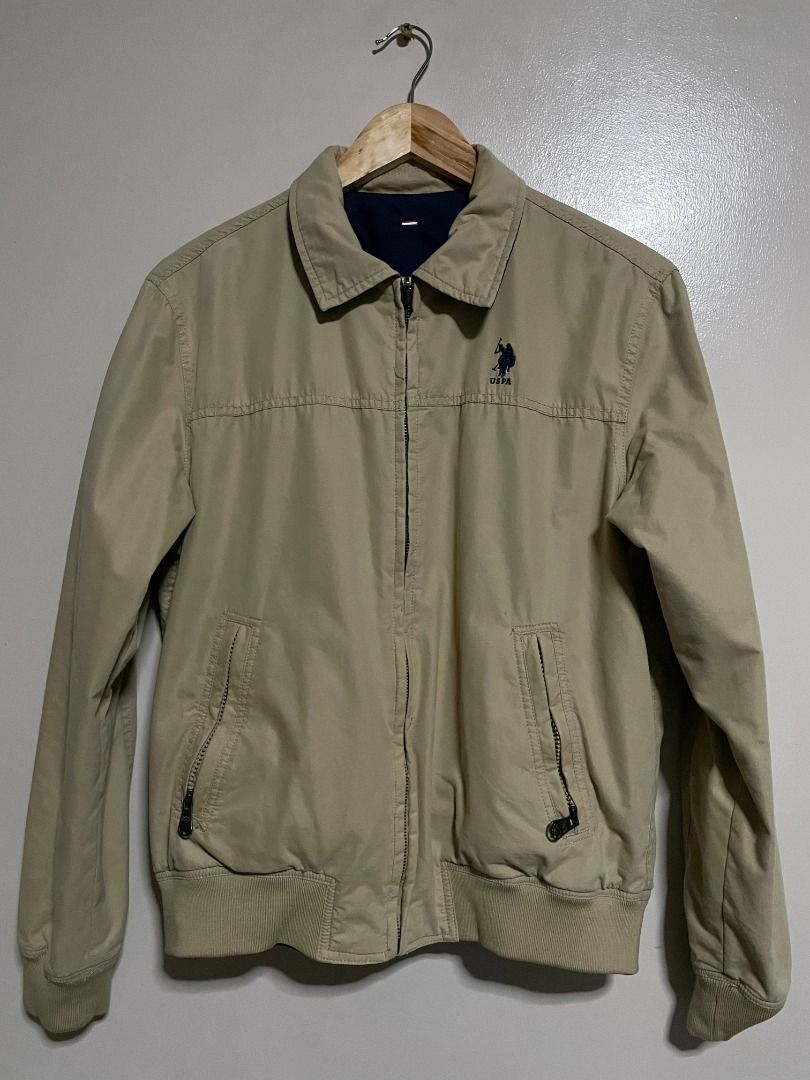 USPA Jacket Reversible on Carousell