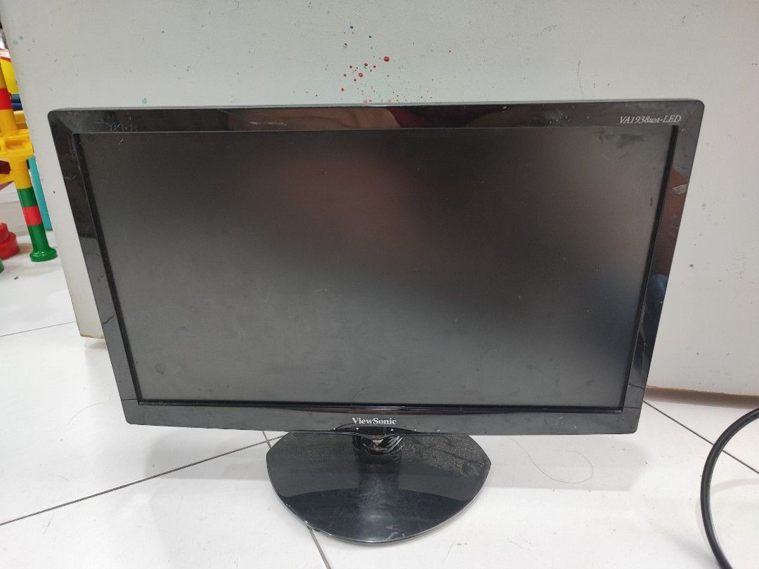 Viewsonic VA1938WALED 19 Inch Widescreen LED Monitor, Computers & Tech