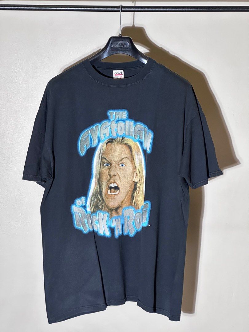 T-shirt Vintage WWF The Rock - Summer Slam - Taille XL - Noir - Can You Smell What The Rock Is Cookin ?