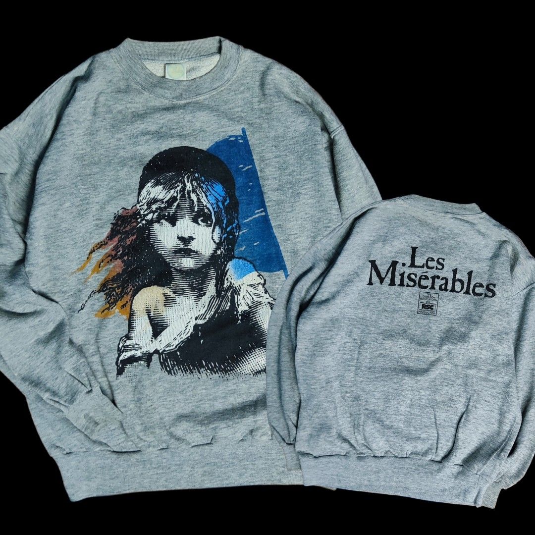 Les miserables sweatshirt vintage new arrivals