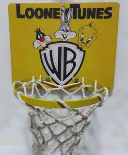 Vintage WARNER BROS Looney Tunes Basketball RING