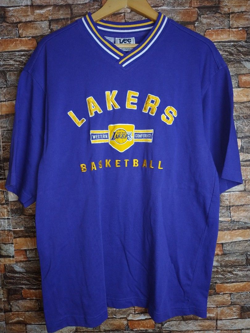 Y2K Reebok NBA Lakers Hoodie Size: XL - Lightning Vintage