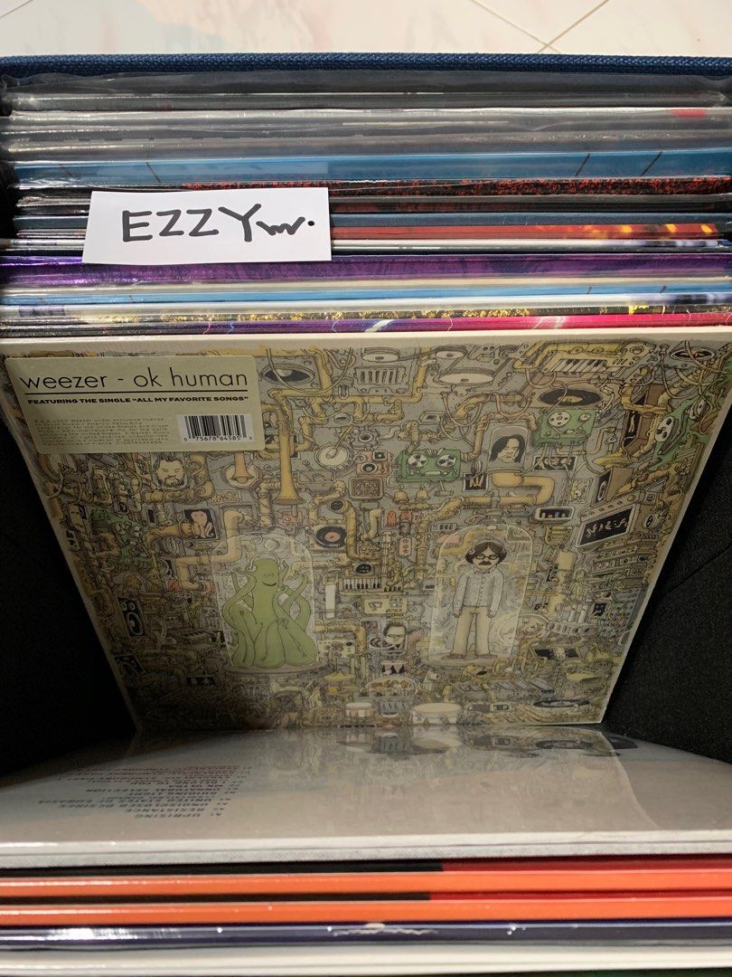 Weezer - OK Human Vinyl LP Plaka (Category: Vinyls) located in Imus. Submitted by ezzy09 (Listing ID 1226653118, Image 1). Description: Weezer - OK Human Vinyl LP Brand New / Sealed Selling for 1900 PHP Reduced to 1600 PHP Can arrange thru Lalamove / Grab Express.