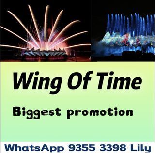 Wings of time open date e ticket
