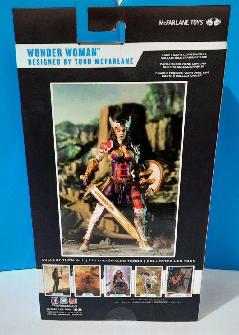 Wonder Woman DC Multiverse Designed By Todd Mcfarlane 7-Inch Scale ...