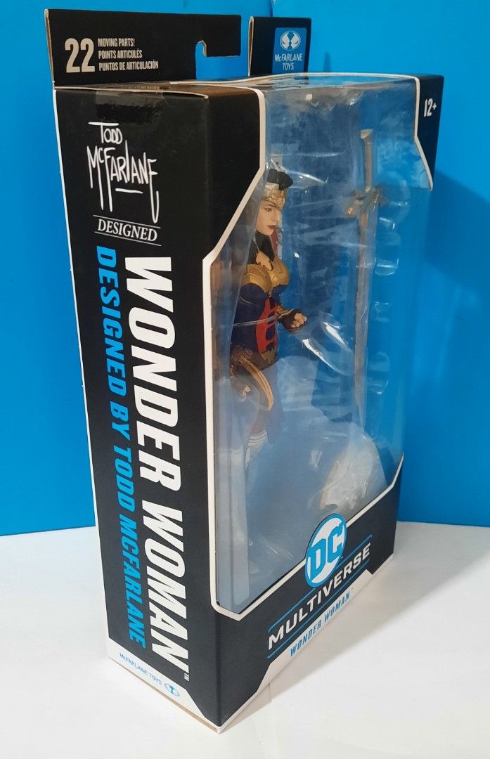 Wonder Woman DC Multiverse Designed By Todd Mcfarlane 7-Inch Scale ...