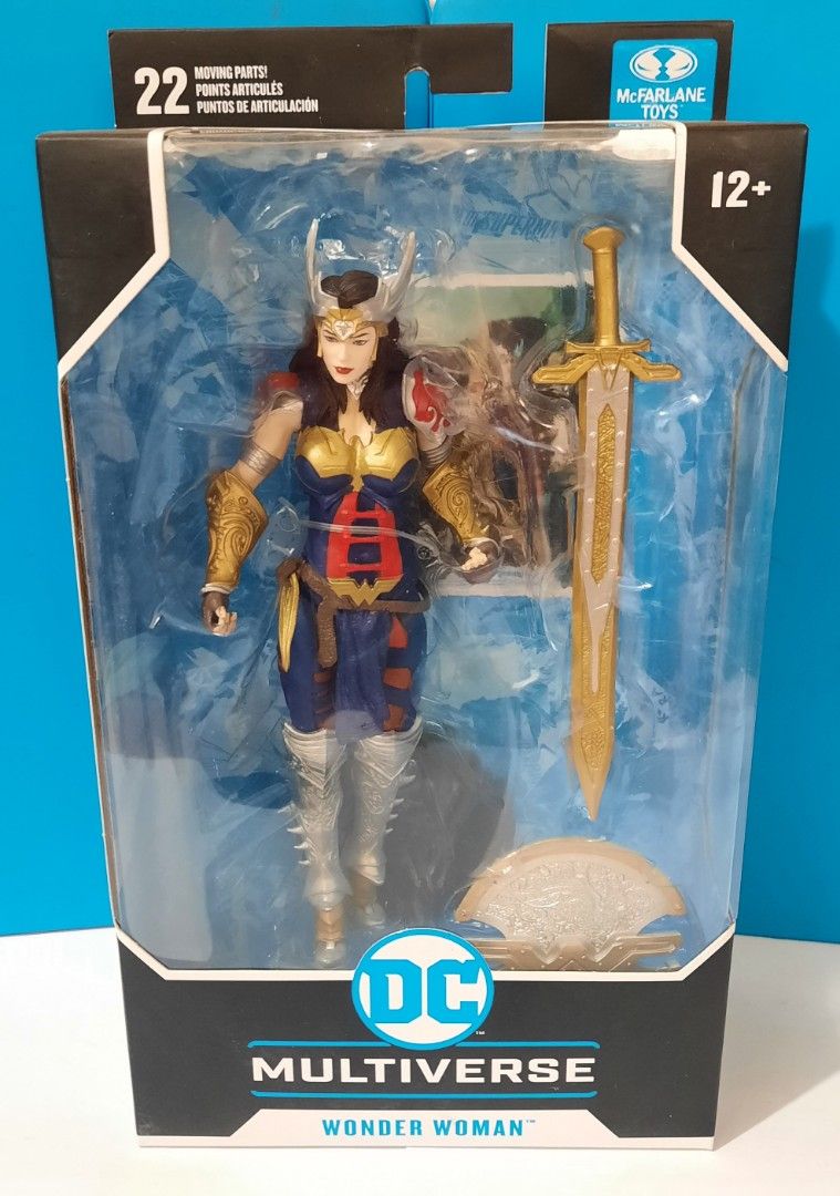 Wonder Woman DC Multiverse Designed By Todd Mcfarlane 7-Inch Scale ...