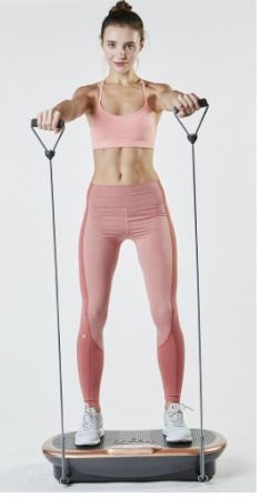 WonderCore Rock N Fit Vibration Shaper Easy Exercise Machine JL1589