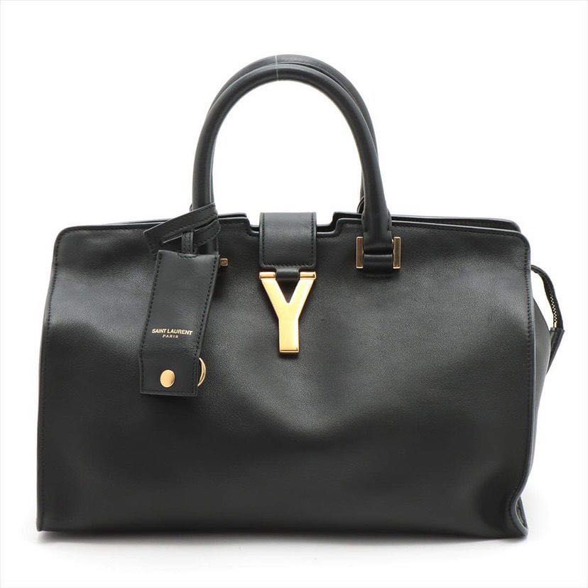 Authentic YSL downtown cabas in grey, Luxury, Bags & Wallets on Carousell