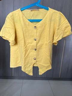 Zara Yellow Blouse for kids
