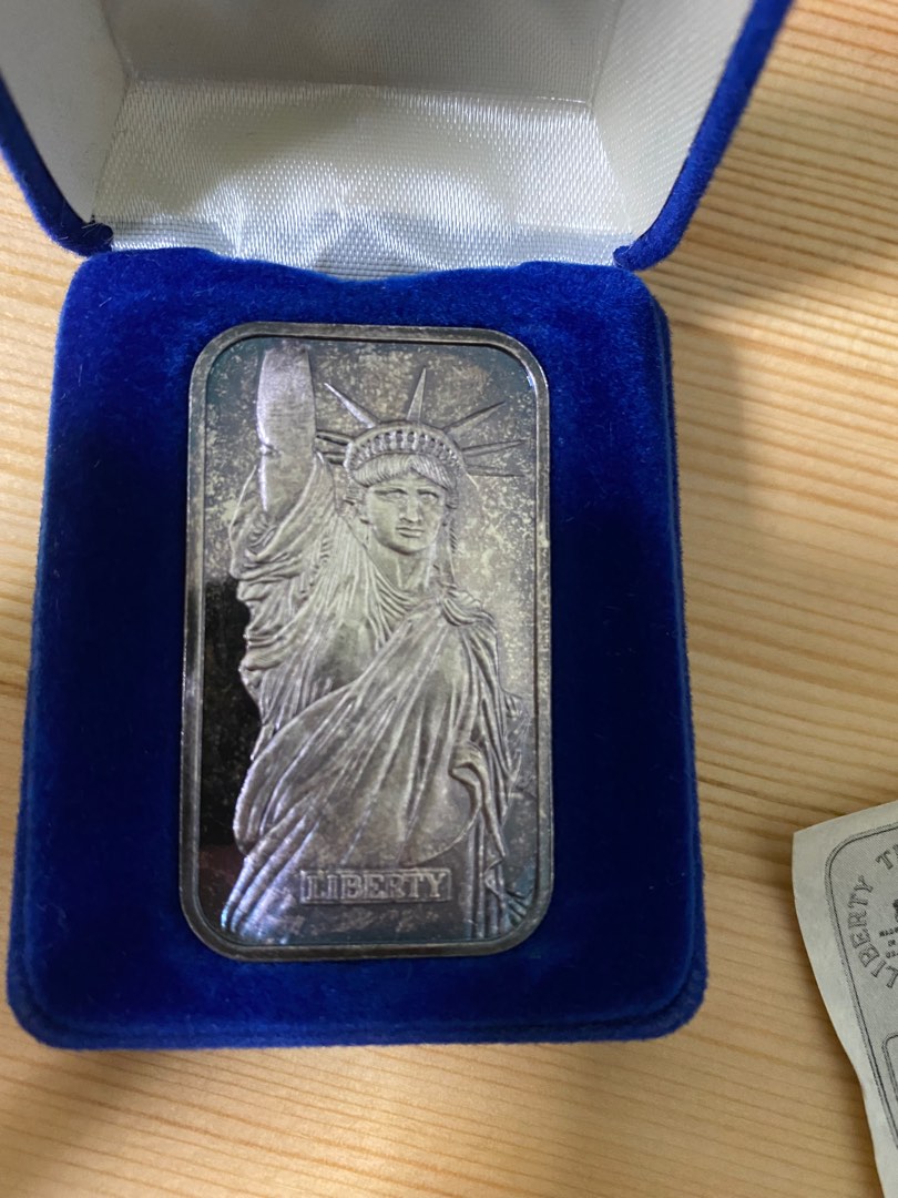 engelhard-1986-vintage-liberty-trade-silver-1oz-bar-hobbies-toys