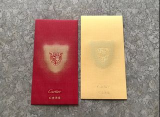 2pcs 2023 Cartier exclusive red packet / ang pow pao