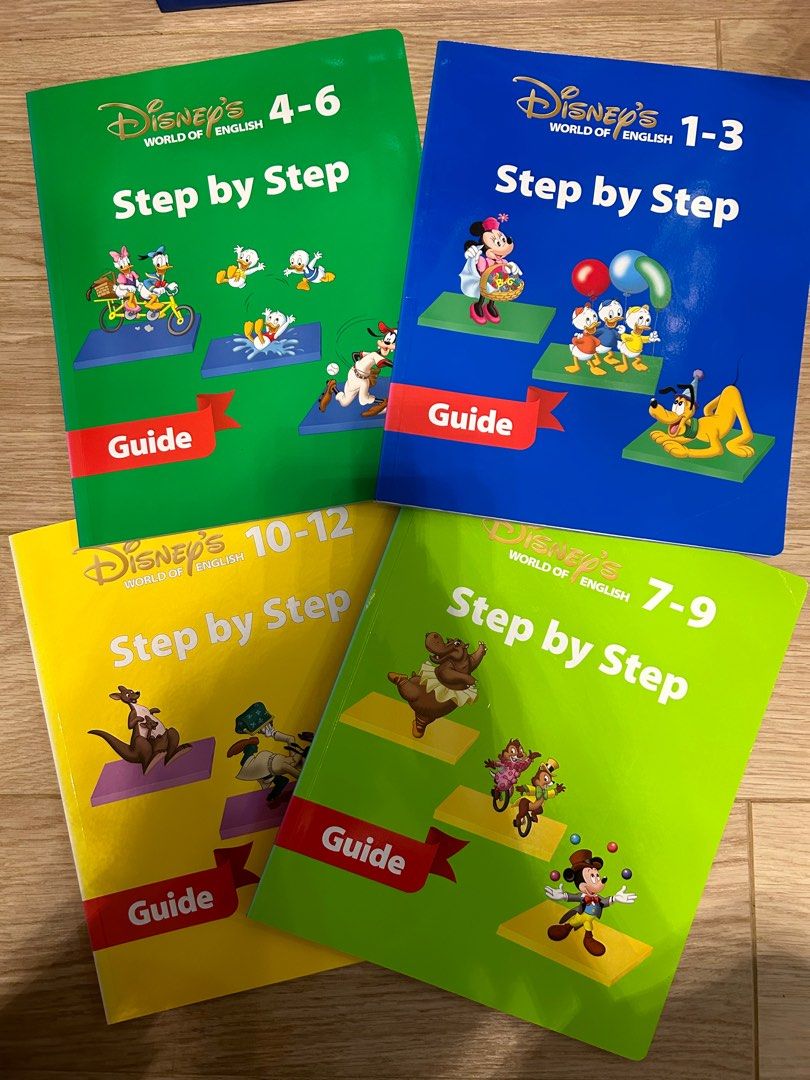 Disney English Straight playStep by step