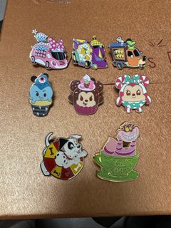 (換/售）迪士尼美食車盲盒徽章 Disneyland Food Truck/Munchlings mystery pin