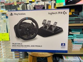 全新 Logitech - G923 DRIVING FORCE 賽車方向盤 🔥實體門市現貨自取/支持消費卷🔥
