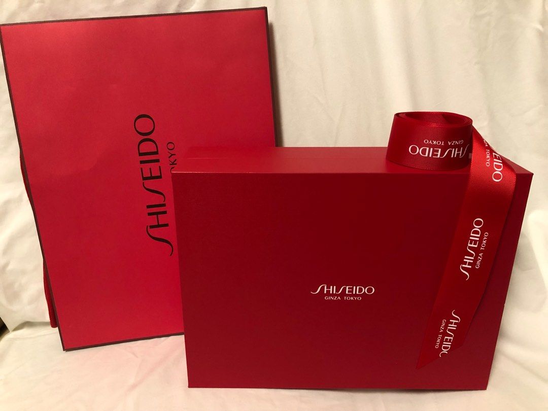 專櫃貨全新SHISEIDO 資生堂禮物盒🎁化妝品盒🎁🎁 /專門店紙袋+ 絲帶, 傢俬&家居, 家居裝飾, 家居裝飾- 其他- Carousell 專櫃貨全新Shiseido 資生堂禮物盒🎁化妝品盒🎁🎁 /專門店紙袋+ 絲帶, 傢俬&家居, 家居裝飾, 家居裝飾- 其他- Carousell