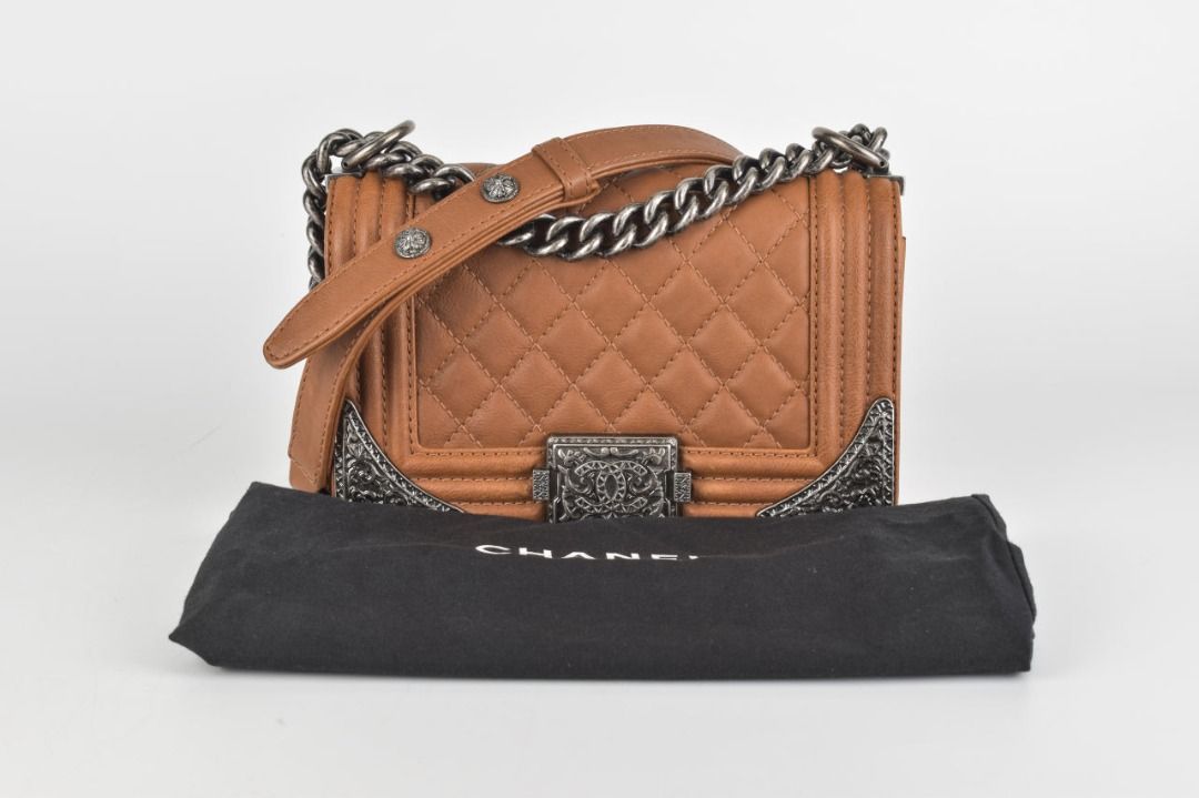 Chanel Black Quilted Leather Paris-Dallas Cowboy Saddle Bag