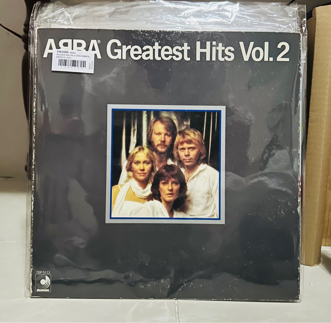 ABBA Greatest Hits Vol 2 Vinyl Records LP Plaka on Carousell