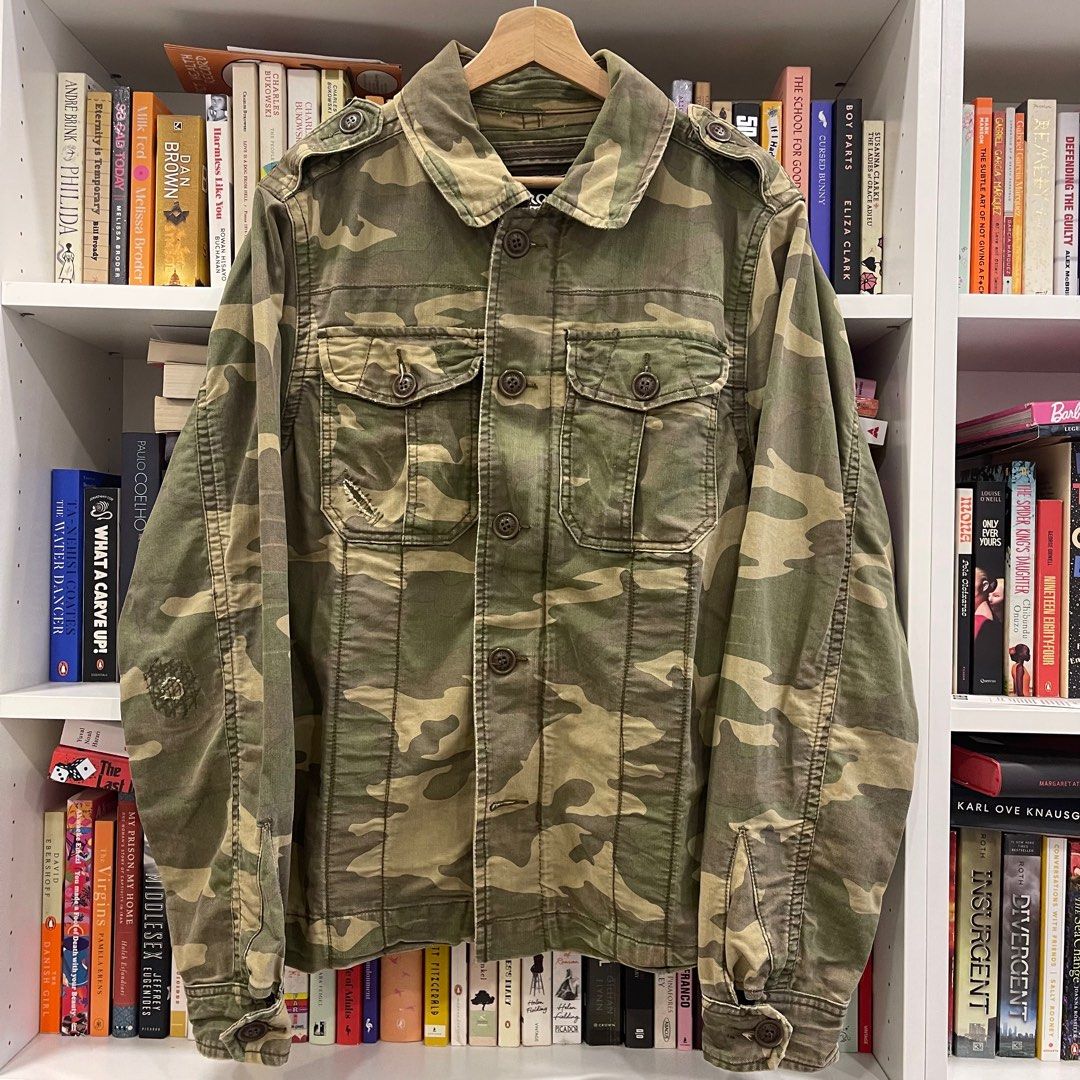 Abercrombie deals camo jacket