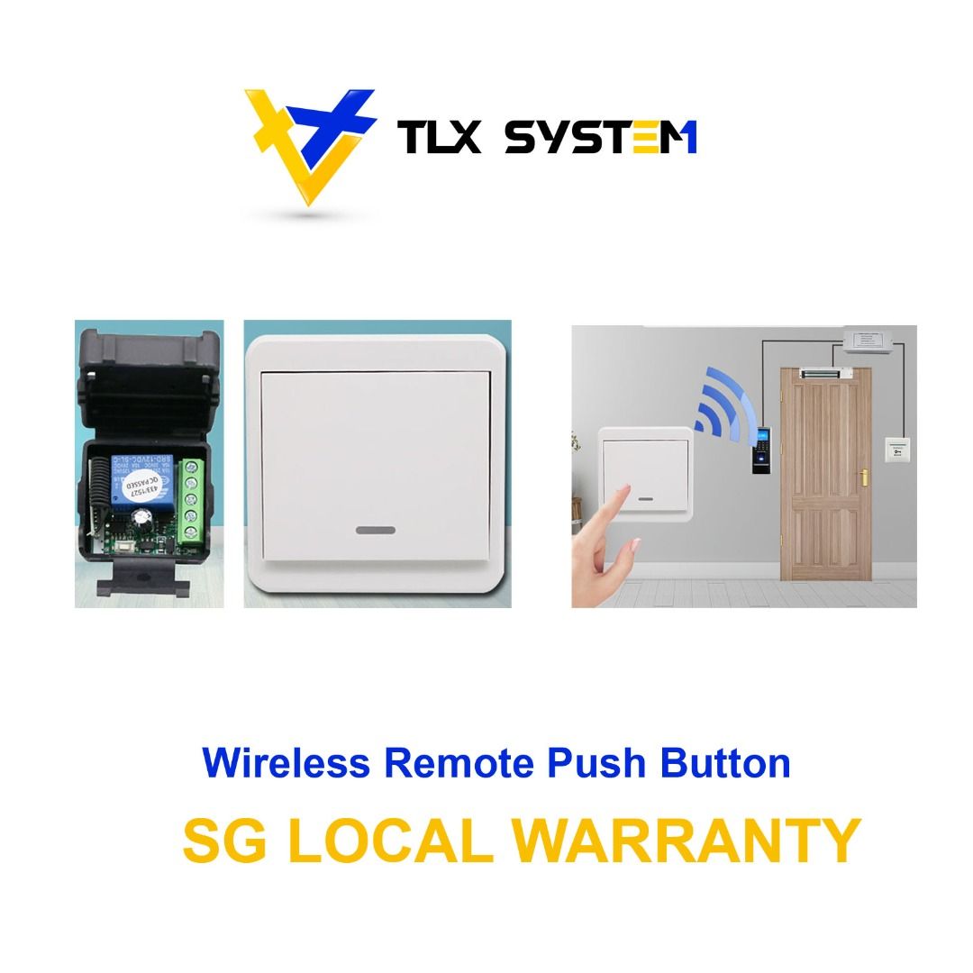 Access control remote control 86 button exit switch singleway module