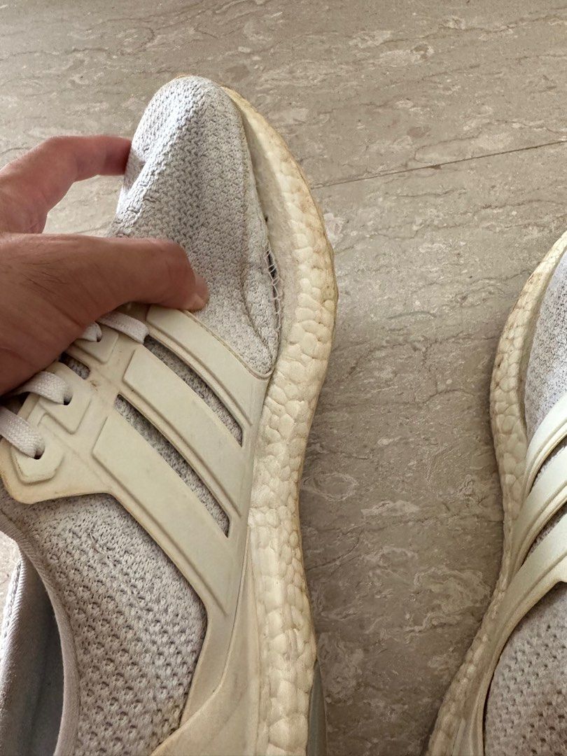 Adidas ultra boost 2.0 triple white on feet new arrivals