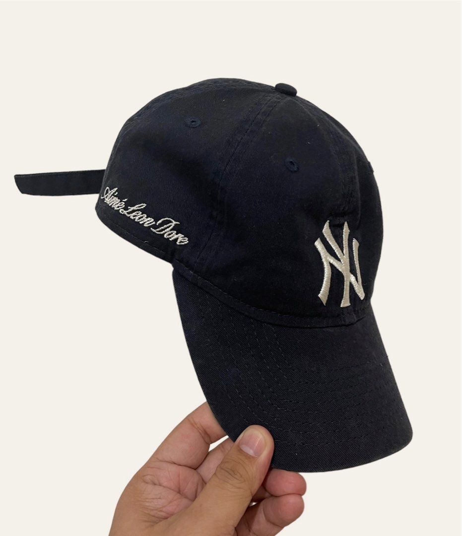 Aime Leon Dore New Era Yankees Leather Ballpark Hat Black